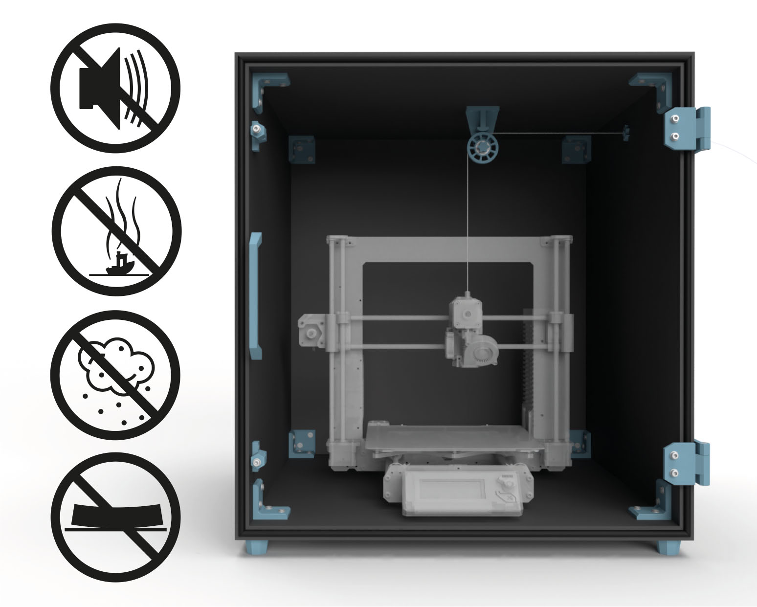 is Modregning Prøve 3D Print Files - DIY 3D Printer Enclosure